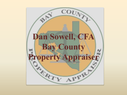 (failed). - Bay County Property Appraiser