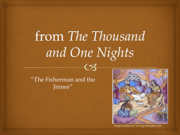 from The Thousand and One Nights