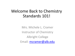 Cramer chemistry HS-PS1-6 2014