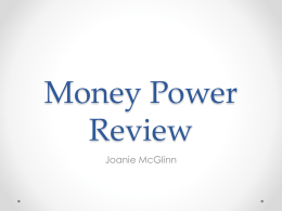 Money Power Review