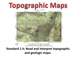 Lesson 2: Topographic Maps