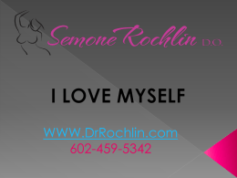 Self-love - Dr Rochlin