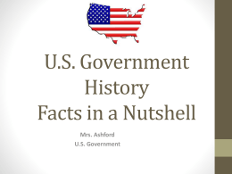 US History Facts in a Nutshell
