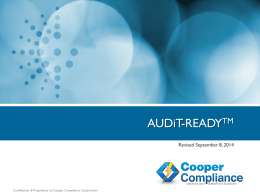 Audit Ready Presentationweb - Consulting and Global Audit