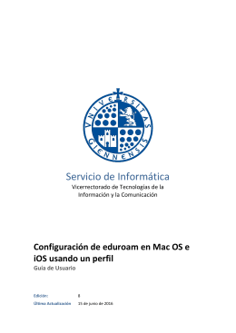 Servicio de Informática - Universidad de Jaén