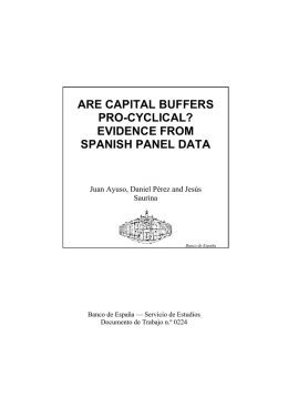 Are capital buffers pro-cyclical? Evidence from