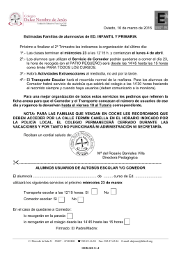 Page 1 C/ Pérez de la Sala 31 33007 – OVIEDO 985.23.16.50 Fax