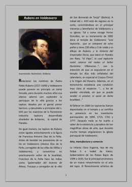 Rubens en Valdeavero - El Pinoche de Valdeavero