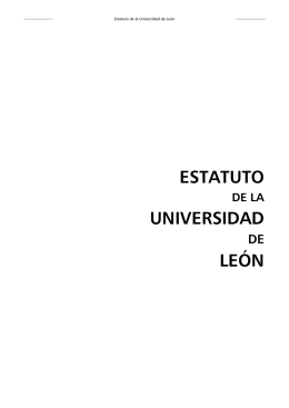 Fecha de B - Junta de Estudiantes de la Universidad de León