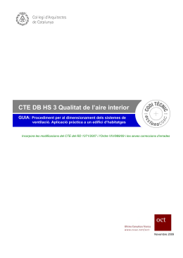 CTE DB HS 3 Qualitat de l`aire interior