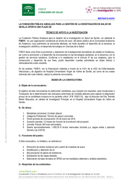 ref/024/12-huvv la fundación pública andaluza para la gestión