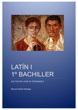 latín i 1º bachiller