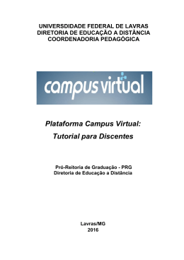Tutorial Campus Virtual para Discentes