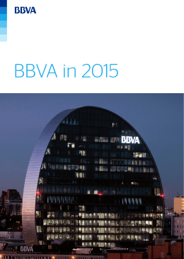 BBVA in 2015 - Accionistas e inversores