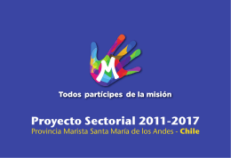 Proyecto Sectorial 2011-2017