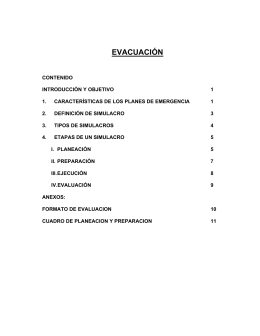 Manual de Evacuación - UAM-I