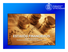 estados financieros - Pontificia Universidad Católica de Valparaíso