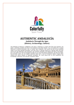 AUTHENTIC ANDALUCÍA - Colorfully | Spain Travel