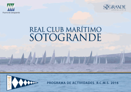 El tiempo - Real Club Marítimo Sotogrande