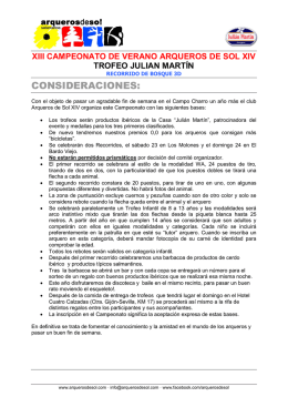 pdf-convocatorias - Federación de Tiro con Arco de Castilla Y León