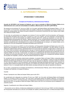 ii.- autoridades y personal - Junta de Comunidades de Castilla