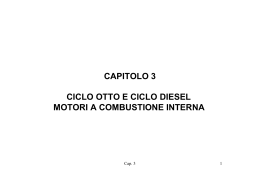 capitolo 3 ciclo otto e ciclo diesel motori a combustione