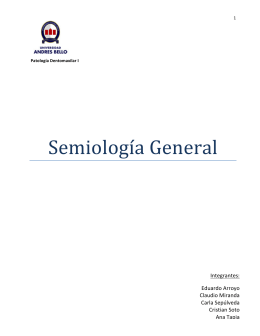 Semiología General