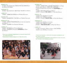 Programa de fiestas Documento pdf : 490 Kb