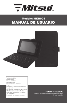 MKB001_User_Manual - Diamond Electronics