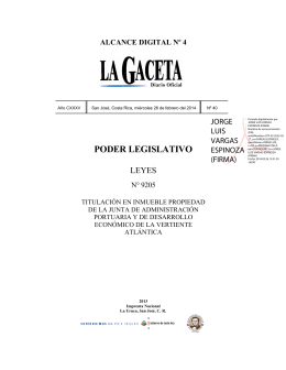 poder legislativo - Imprenta Nacional