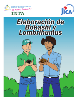 Elaboración de Bokashi y Lombrihumus