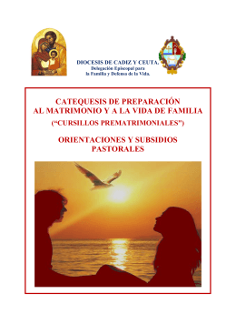 guía prematrimoniales 2016 - Obispado de Cádiz y Ceuta