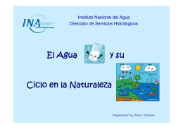 Presentación de PowerPoint - Instituto Nacional del Agua