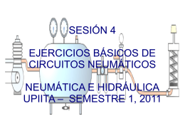 sesión 4 ejercicios básicos de circuitos neumáticos neumática