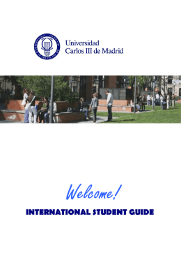 UC3M International Student Guide