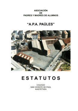 estatutos - AMPA Paúles