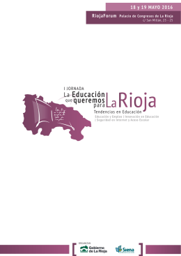 Programa de mano la Rioja web - Instituto para la Competencia Digital