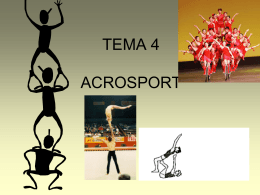 TEMA 4 ACROSPORT