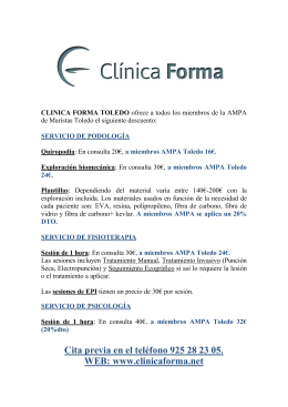 Clínica Forma - AMPA Maristas Toledo