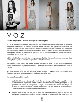 VOZ - COO/Director of Business Development Job Description.docx