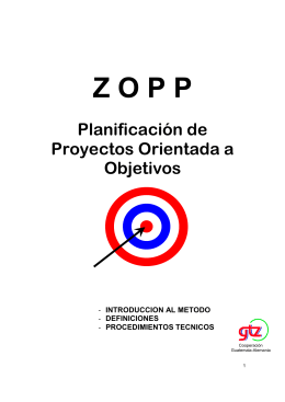 Metodología ZOPP
