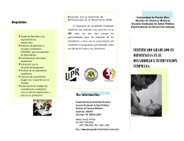 Brochure DDIT - Instituto de Deficiencias en el Desarrollo