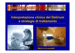 Presentazione di PowerPoint - Associazione Italiana di Psicogeriatria