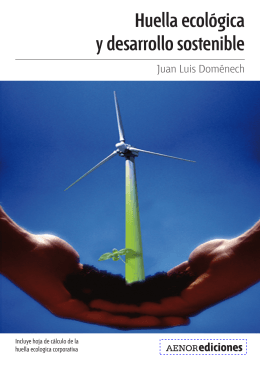 Huella ecológica y desarrollo sostenible. PDF