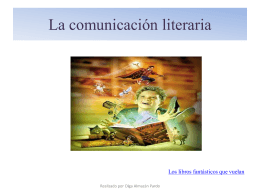La comunicación literaria - Lengua castellana y Literatura 2º