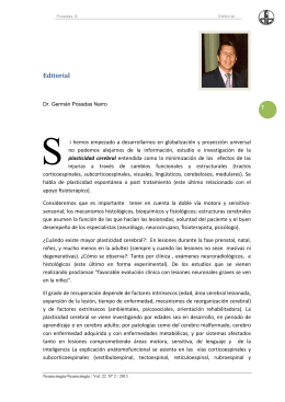 Editorial - Revista Neurocirugía / Neurocirurgia FLANC