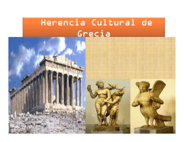 herencia cultural de Grecia