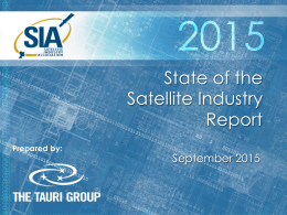2015 State of the Satellite Industry Report