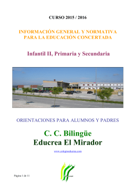 C. C. Bilingüe Educrea El Mirador