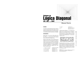 Sistema de lógica diagonal ld1, ld2,…ld42